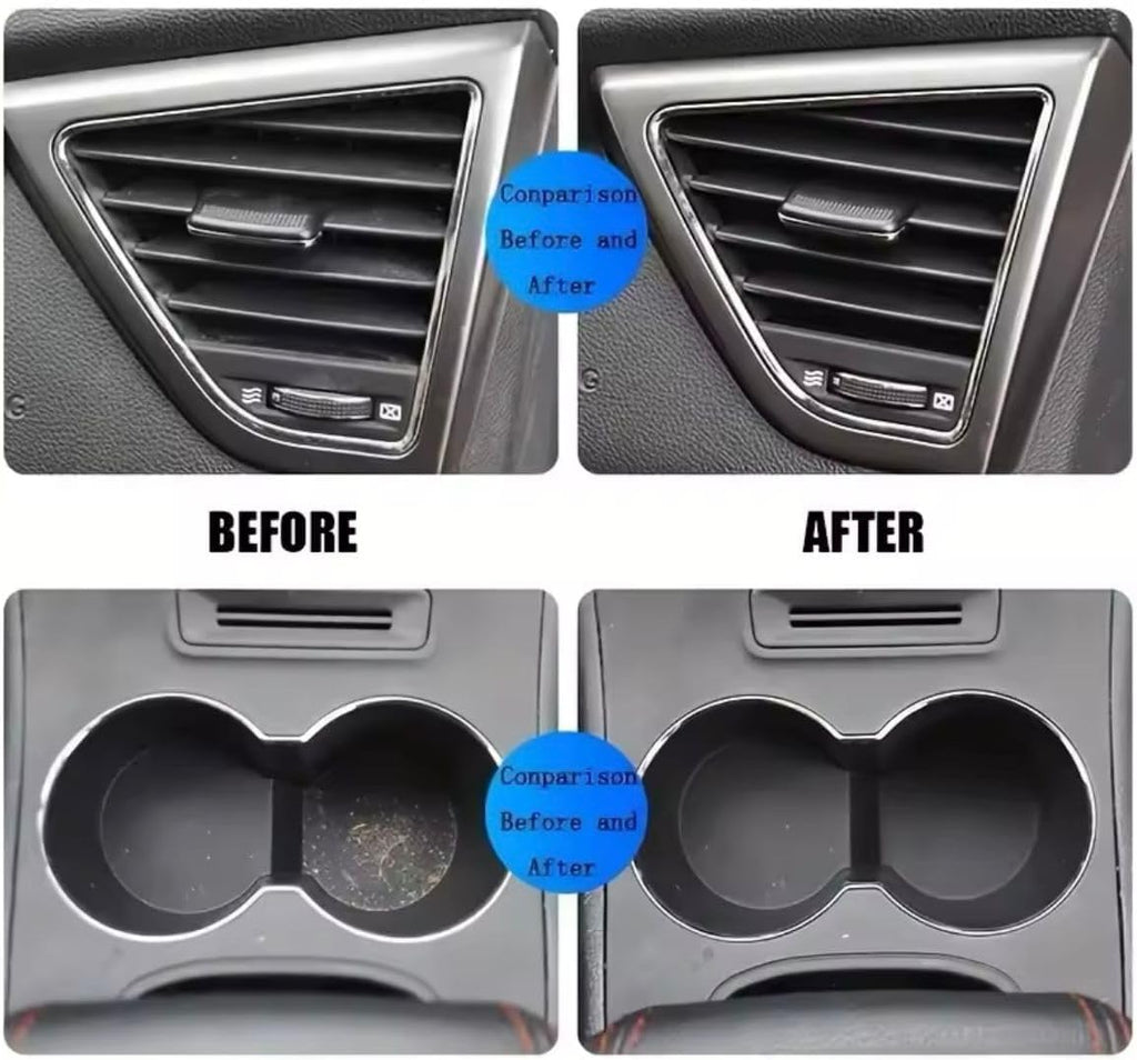 Car Cleaning Gel Universal Detailing Gel Automotive Dust Car Crevice Cleaner Slime Auto Air Vent Interior Detail Removal for Car Putty Cleaning Keyboard Cleaner Car Accessories Blue