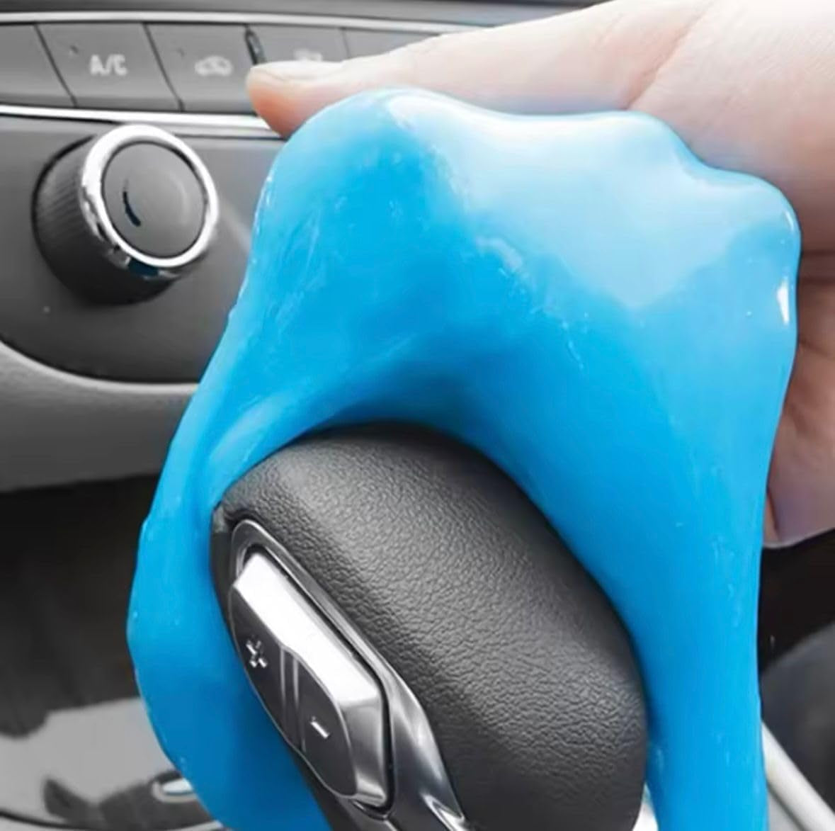 Car Cleaning Gel Universal Detailing Gel Automotive Dust Car Crevice Cleaner Slime Auto Air Vent Interior Detail Removal for Car Putty Cleaning Keyboard Cleaner Car Accessories Blue
